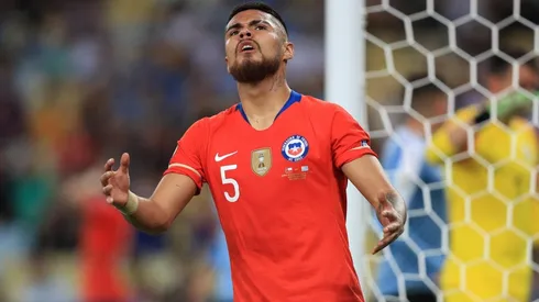 Paulo Díaz en el seleccionado chileno.