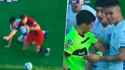 Típico del buen Merlos: inventó un penal insólito y San Lorenzo lo dio vuelta a los 90'