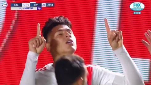 Todo de Gallardo: River jugaba mal, lo metió a Carrascal y lo empató