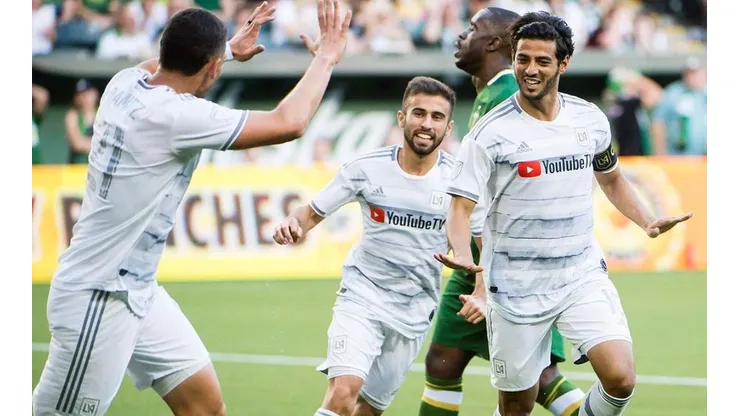 Vela volvió a aportar un gol para el triunfazo del líder Los Ángeles FC