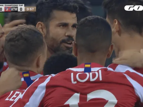 Eso sí fue rápido: Diego Costa vacunó al Real Madrid ¡a los 40 segundos!