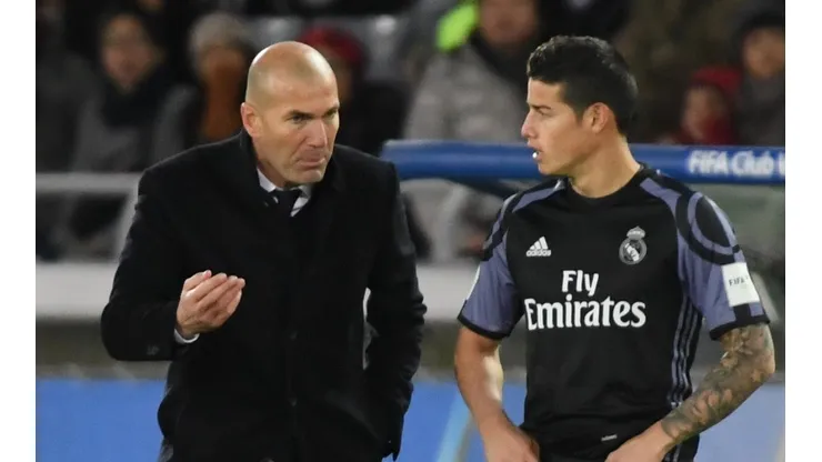 James Rodríguez no se iría del Madrid y Twitter explotó contra Zidane