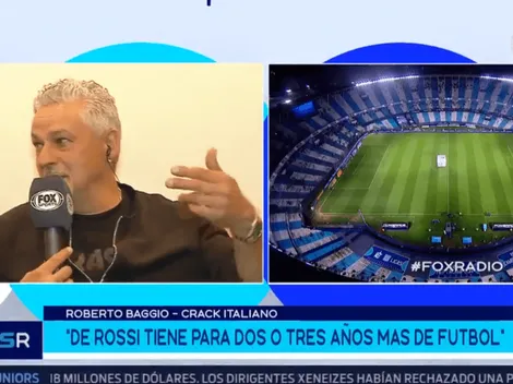 A lo De Rossi: Baggio contó el día en que se hizo hincha de Boca y enloqueció a todos