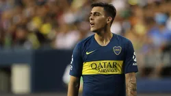 Cristian Pavón con la camiseta de Boca.