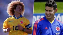 De crack a crack: Valderrama subió una foto "con la amarilla puesta" y James Rodríguez se la comentó