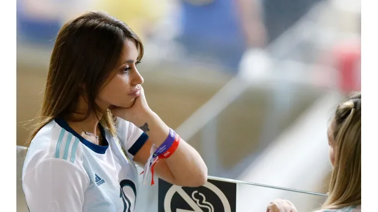 Foto de Antonela Roccuzzo, esposa de Messi.