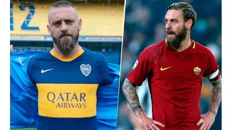Roma le deseó buena suerte a De Rossi y Boca le respondió en Twitter con el deseo de los hinchas