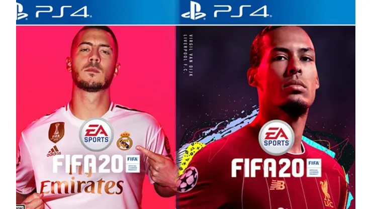 EA Sports reveló las portadas del FIFA 20: Eden Hazard y Virgil Van Dijk