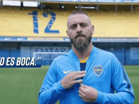 Te vas a emocionar: el video que subió Boca de Daniele De Rossi