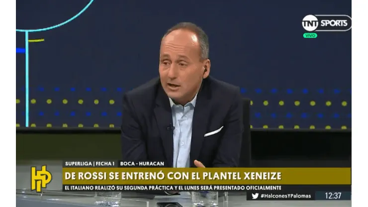 Así fueron las primeras horas de De Rossi en Boca: "Pidió comprar entre 80 y 100 camisetas"