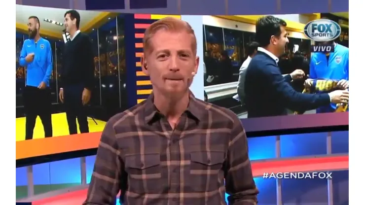 Foto de Martín Liberman, periodista de Fox Sports.