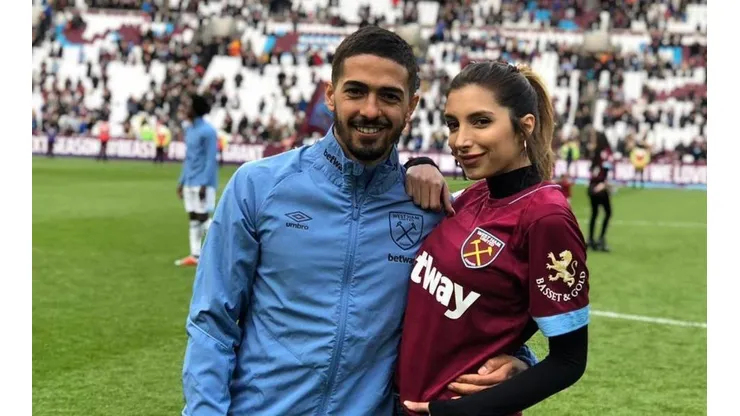 Manuel Lanzini, jugador de West Ham.