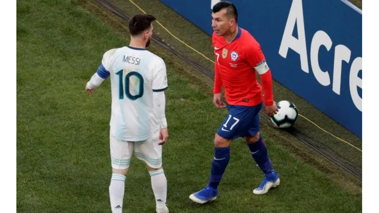 Ahora llegó la sanción de Conmebol para Gary Medel por su pelea con Messi