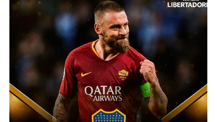 La Conmebol festejó la llegada de De Rossi y los hinchas de Boca destruyeron el tuit