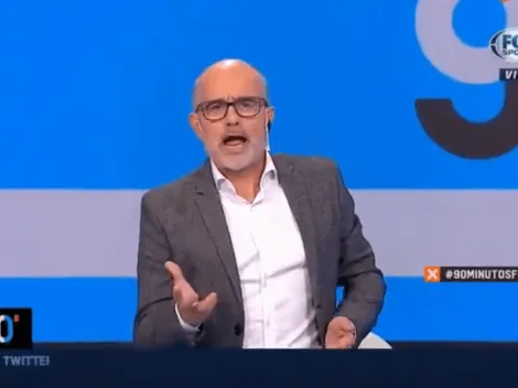 Arcucci arrancó con su editorial gritando "¡Esto es Boca!"