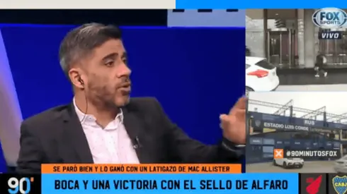 Bulos en modo hincha de Boca le habló a Nández: "¿A dónde vas? ¿Al Cagliari?"