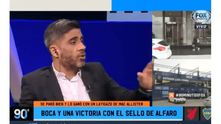 Bulos en modo hincha de Boca le habló a Nández: "¿A dónde vas? ¿Al Cagliari?"
