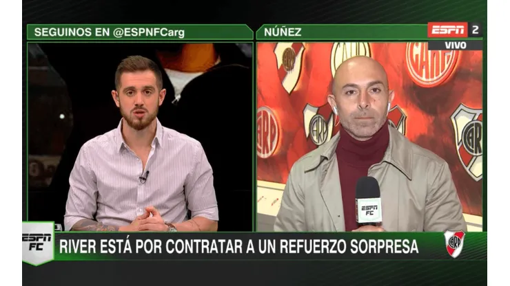 ESPN: River prepara un refuerzo sorpresa si pasa de fase en la Libertadores