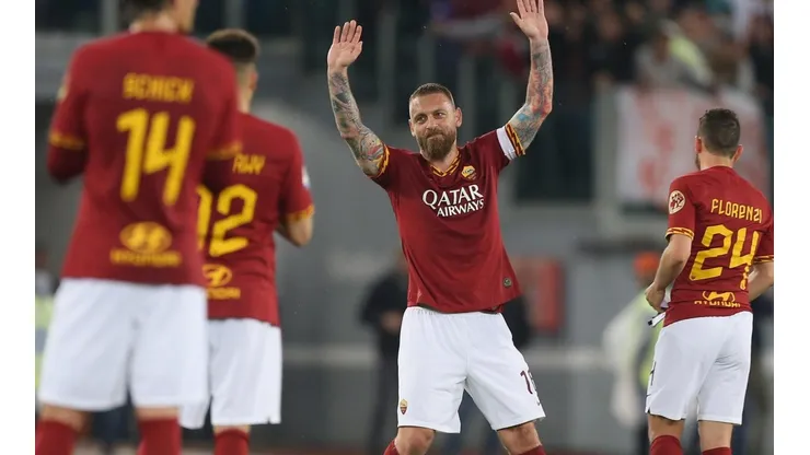 Foto de Daniele de Rossi en La Roma.