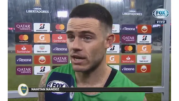 Nández la rompió toda y se empezó a despedir de Boca con un mensaje para los hinchas