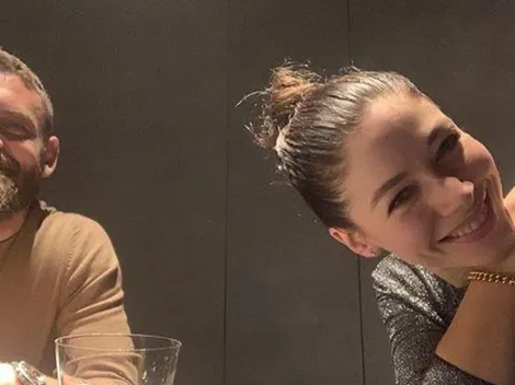 Más feliz que Boca: la selfie de la mujer de De Rossi viajando hacia Buenos Aires