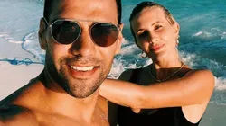 Ahora la agarraron con la esposa del Falcao; los hinchas del Galatasaray deliran