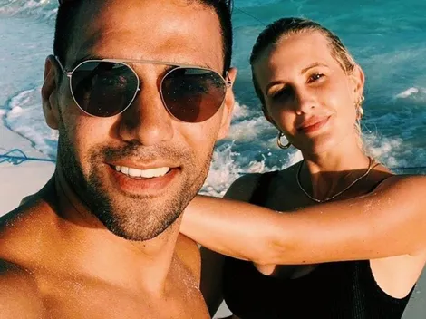 Ahora la agarraron con la esposa del Falcao; los hinchas del Galatasaray deliran