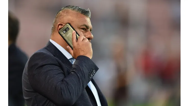 Tapia, presidente de la AFA. (Getty)