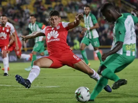 A qué hora juegan Atlético Nacional vs. Independiente Santa Fe por la Copa Águila