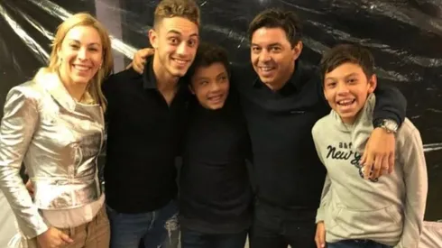 Se viene la catarata de memes: Gallardo fue papá por cuarta vez