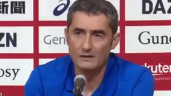 Foto de Ernesto Valverde, entrenador de Barcelona.