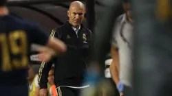 Foto de Zinedine Zidane, entrenador de Real Madrid.