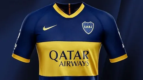 Foto de la camiseta de Boca.