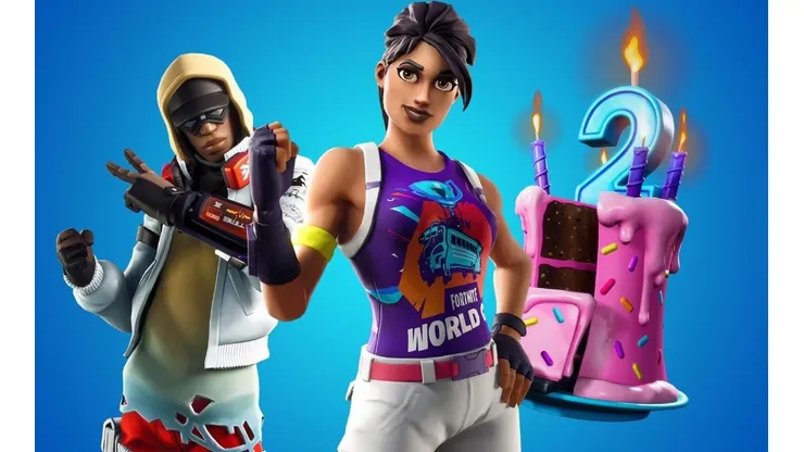 Desafíos y recompensas del 2° aniversario de Fortnite filtrados