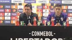 La interrupción viral de Gallardo a Martínez Quarta en plena conferencia