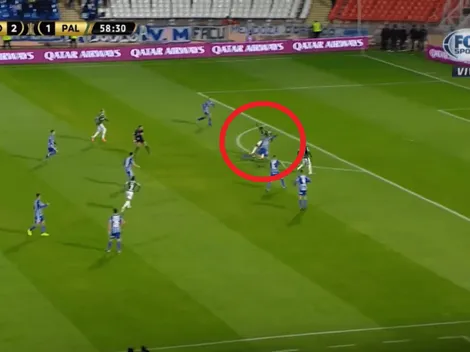 Un poema: Borja recibió de espalda, dejó clavado al defensor y marcó un golazo