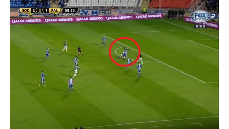 Un poema: Borja recibió de espalda, dejó clavado al defensor y marcó un golazo