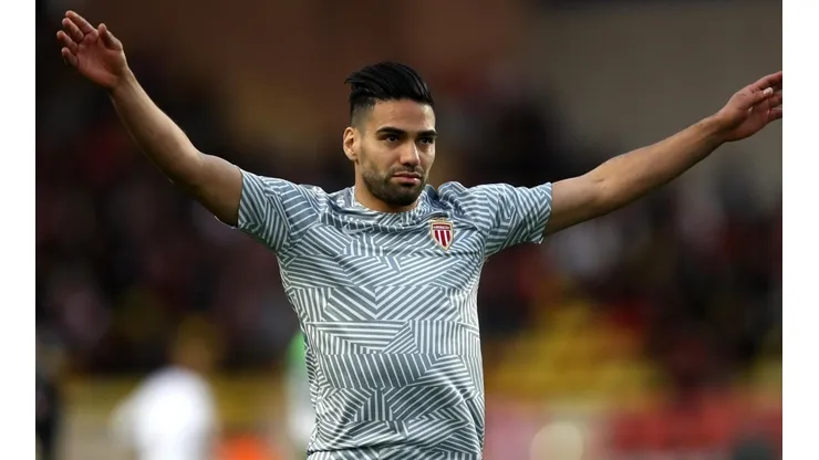 Falcao, a poco de dejar el Mónaco. (Getty)