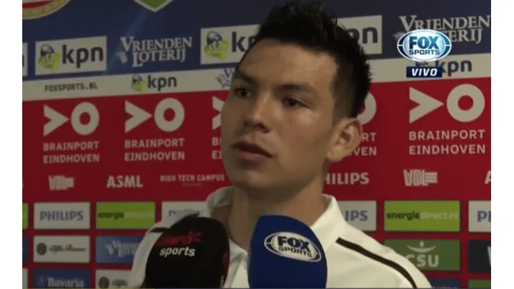 ¿Se queda en PSV? Hirving Lozano habló de su futuro