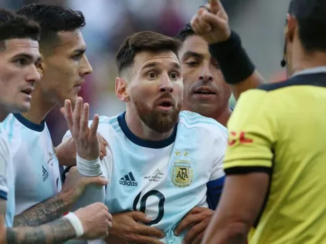 Ni preocupado: el posteo de Messi después de hacerse oficial la sancion de Conmebol