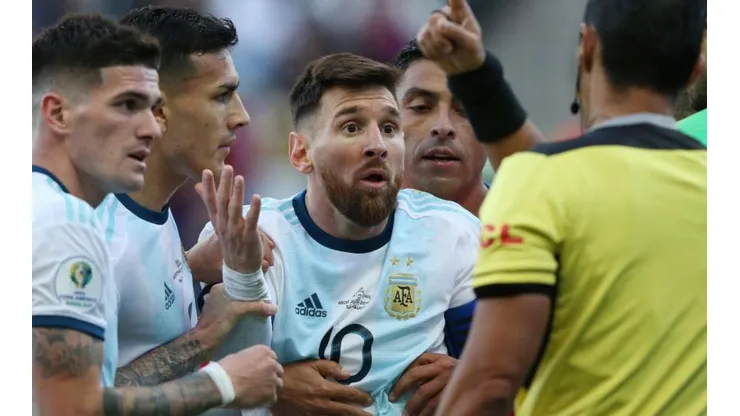 Ni preocupado: el posteo de Messi después de hacerse oficial la sancion de Conmebol