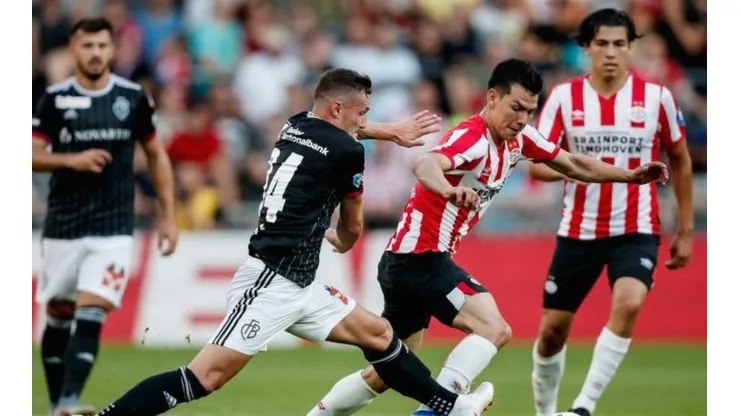 ¡Locura! Al último minuto PSV le ganó al Basel en Champions