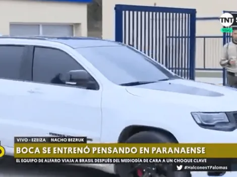 TNT Sports: Benedetto ni se despidió de sus compañeros de Boca