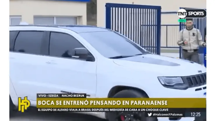 TNT Sports: Benedetto ni se despidió de sus compañeros de Boca