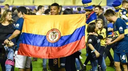 FranK Fabra, futbolista colombo-argentino de Boca Juniors.