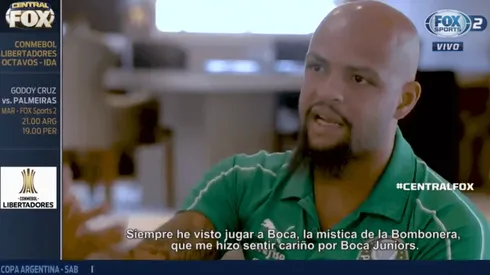 Felipe Melo: "La mística de La Bombonera me hizo sentir cariño por Boca"