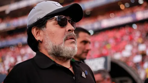 Diego Maradona fue muy cálido en sus palabras.