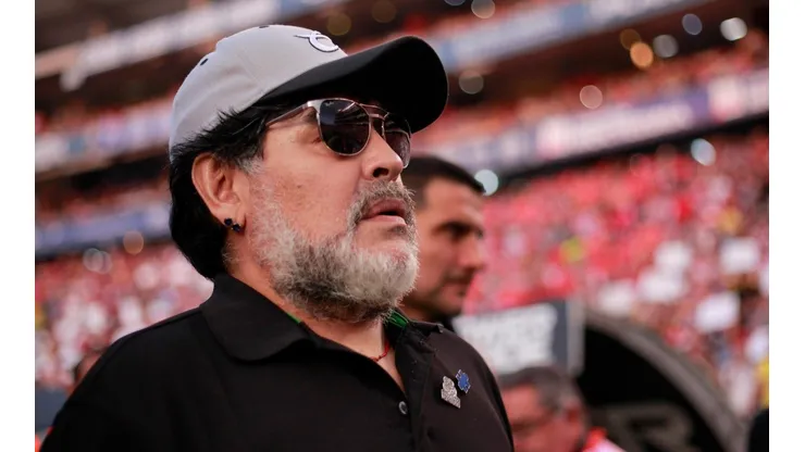 Diego Maradona fue muy cálido en sus palabras.