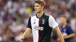 Matthijs de Ligt con la camiseta de la Juventus.