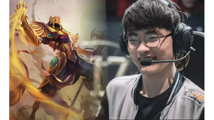 ¡Está demente! Faker destruye a sus rivales en un 1v4 con su Azir en stream